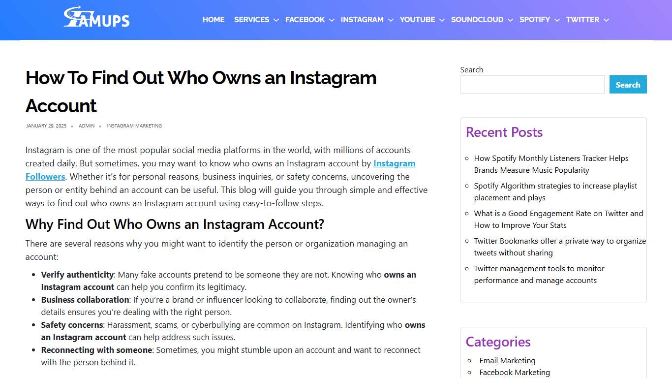 Who Owns an Instagram Account : Best Guide in 2025