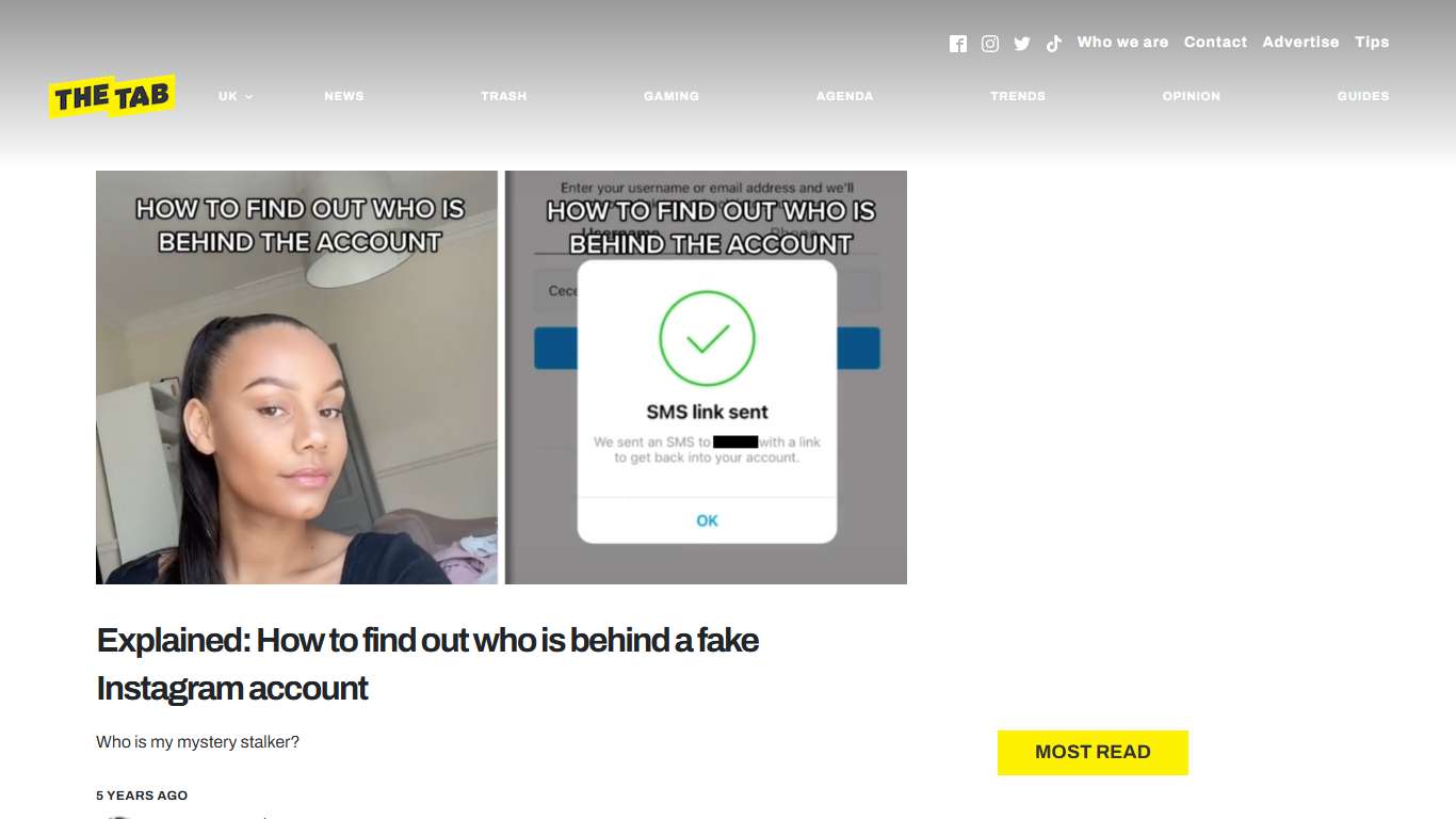 Explained: How to find out who is behind a fake Instagram account