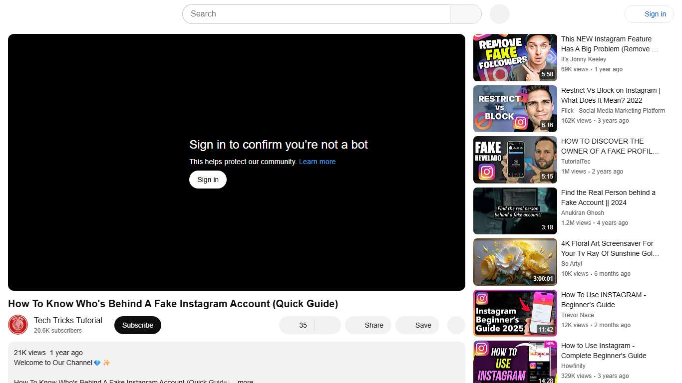 How To Know Who's Behind A Fake Instagram Account (Quick Guide) - YouTube